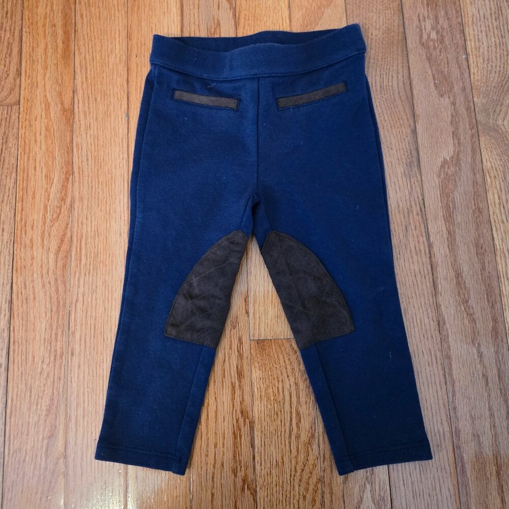 Girls Janie and Jack size 18-24 navy blue pants